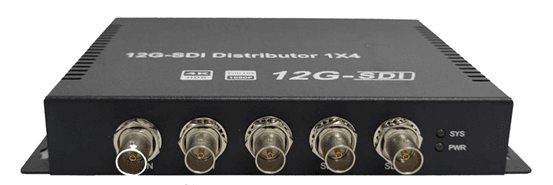 12G-SDI Distributor Amplifier 1X4