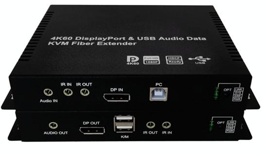 4K60 DP KVM Fiber Extender