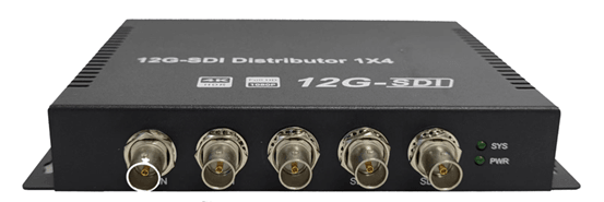 12G-SDI Distributor Amplifier 1X4