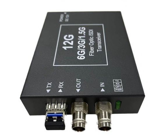 1-ch Bidirectional 12G-SDI Optical Transceiver