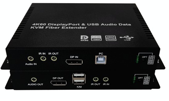 4K60 DP KVM Fiber Extender