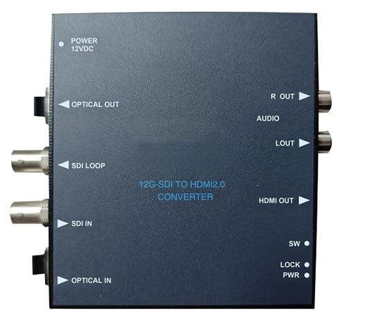 12G-SDI to HDMI2.0 Converter